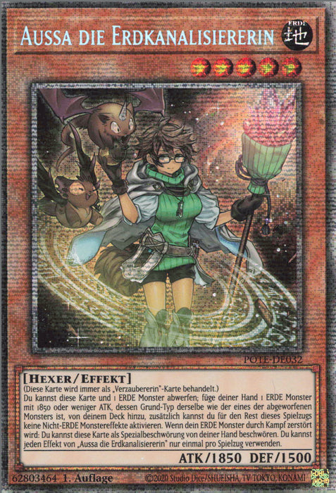 Aussa die Erdkanalisiererin (V.2) POTE-DE032 Starlight Rare Deutsch