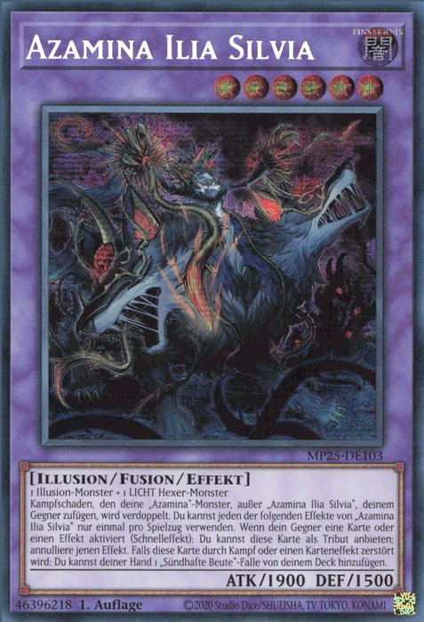Azamina Ilia Silvia MP25-DE103 Secret Rare Deutsch