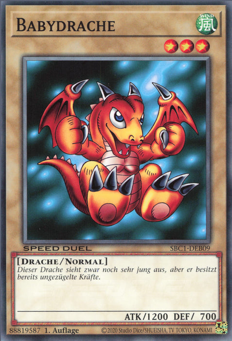 Babydrache SBC1-DEB09 Common Deutsch