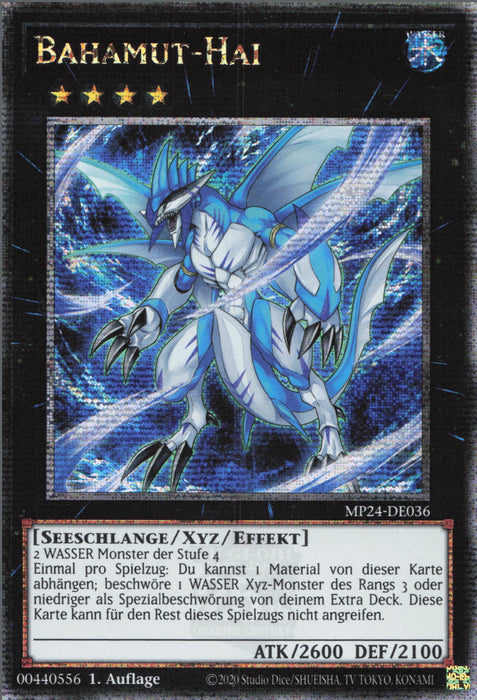 Bahamut-Hai MP24-DE036 Quarter Century Secret Rare Deutsch