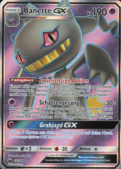 Banette GX CES-157 Ultra Rare Deutsch