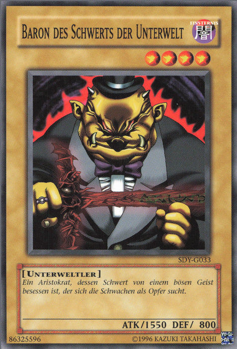 Baron des Schwerts der Unterwelt (V.1) SDY-DE033 Common