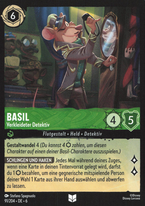 Basil - Verkleideter Detektiv (V.1) 6AZS-091 Uncommon Deutsch