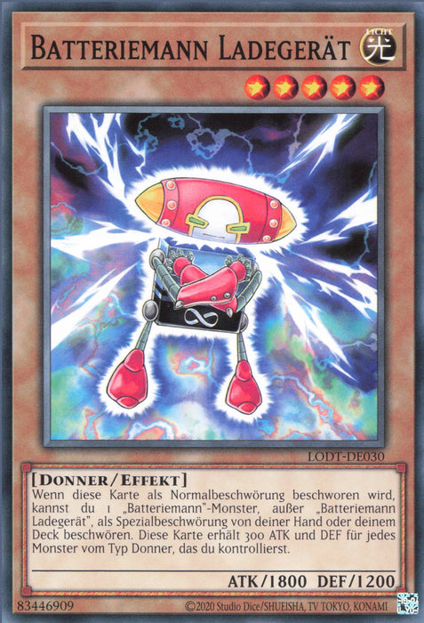 Batteriemann Ladegerät (V.2) LODT-DE030 Common Deutsch