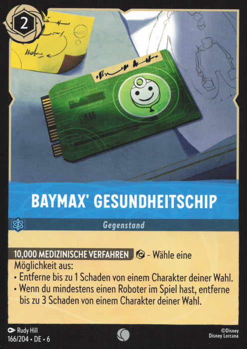 Baymax' Gesundheitschip 6AZS-166 Common Deutsch