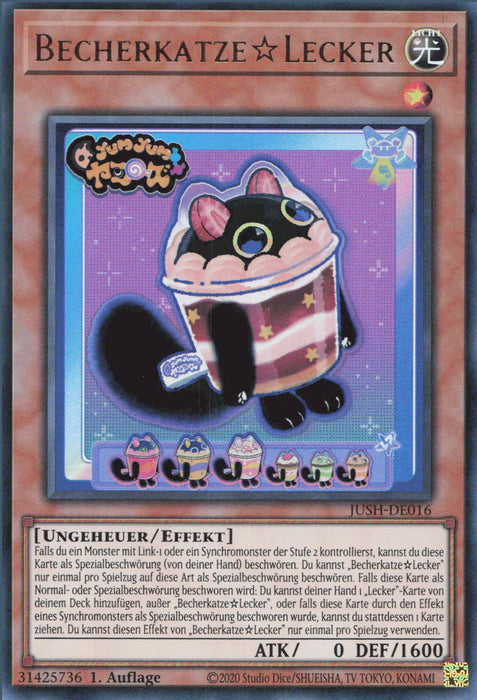 Becherkatze☆Lecker JUSH-DE016 Ultra Rare Deutsch
