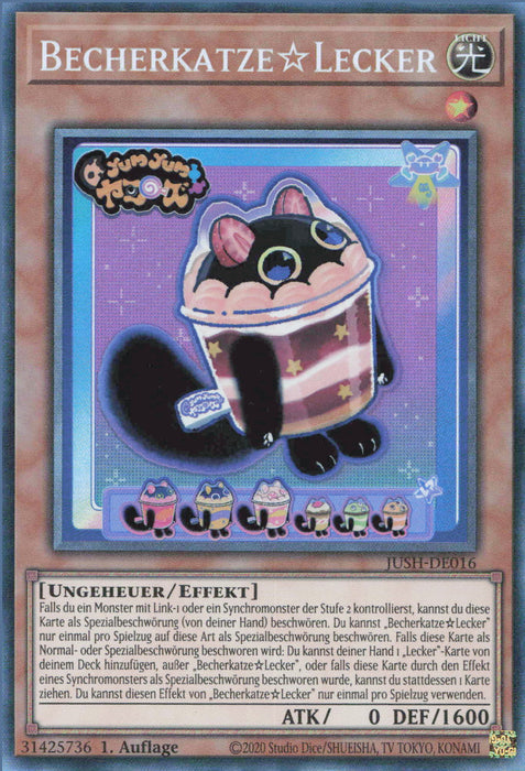 Becherkatze☆Lecker (V.2) JUSH-DE016 Collectors Rare Deutsch