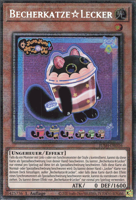 Becherkatze☆Lecker (V.3) JUSH-DE016 Starlight Rare Deutsch