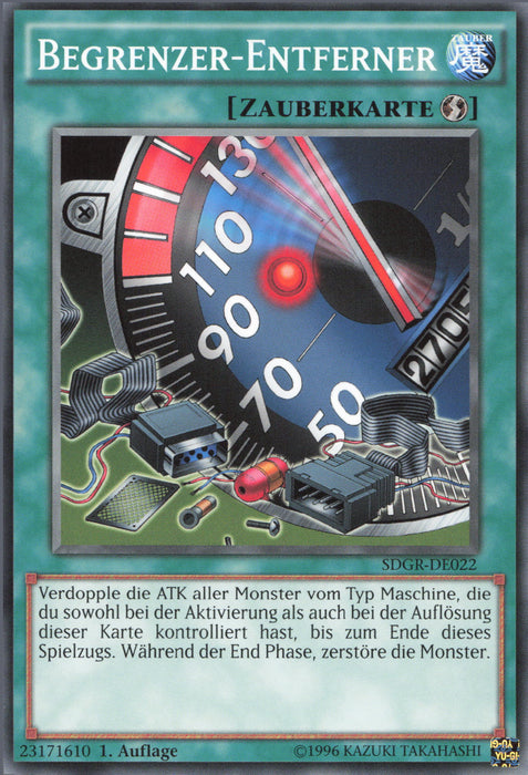 Begrenzer-Entferner SDGR-DE022 Common Deutsch