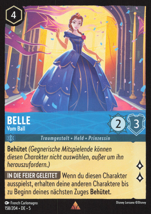 Belle - Vom Ball 5SSK-158 Rare Deutsch