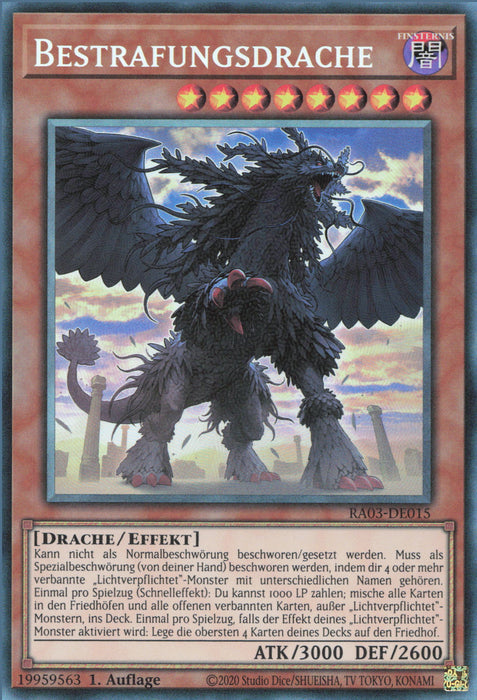 Bestrafungsdrache (V.6) RA03-DE015 Collectors Rare Deutsch