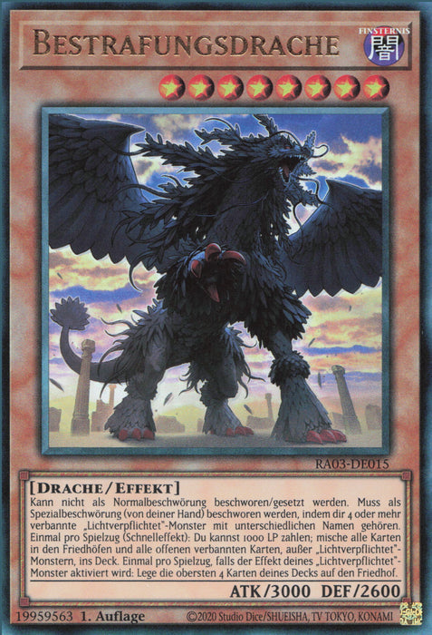 Bestrafungsdrache (V.7) RA03-DE015 Ultimate Rare Deutsch