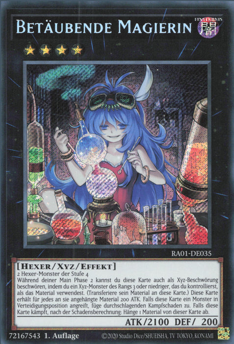 Betäubende Magierin (V.3) RA01-DE035 Secret Rare