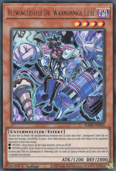 Bezwingerseele Dr. Wahnsinnige Liebe (V.2) RA04-DE045 Ultra Rare Deutsch