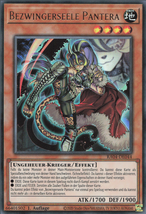 Bezwingerseele Pantera (V.2) RA04-DE044 Ultra Rare Deutsch