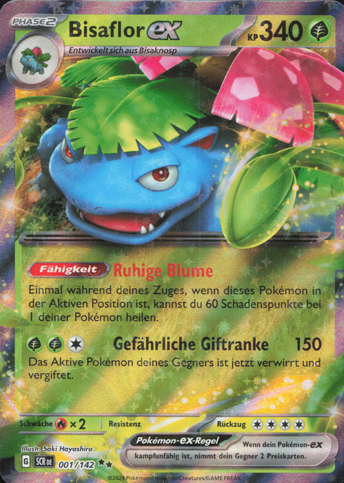 Bisaflor ex SCR-001 Double Rare Deutsch