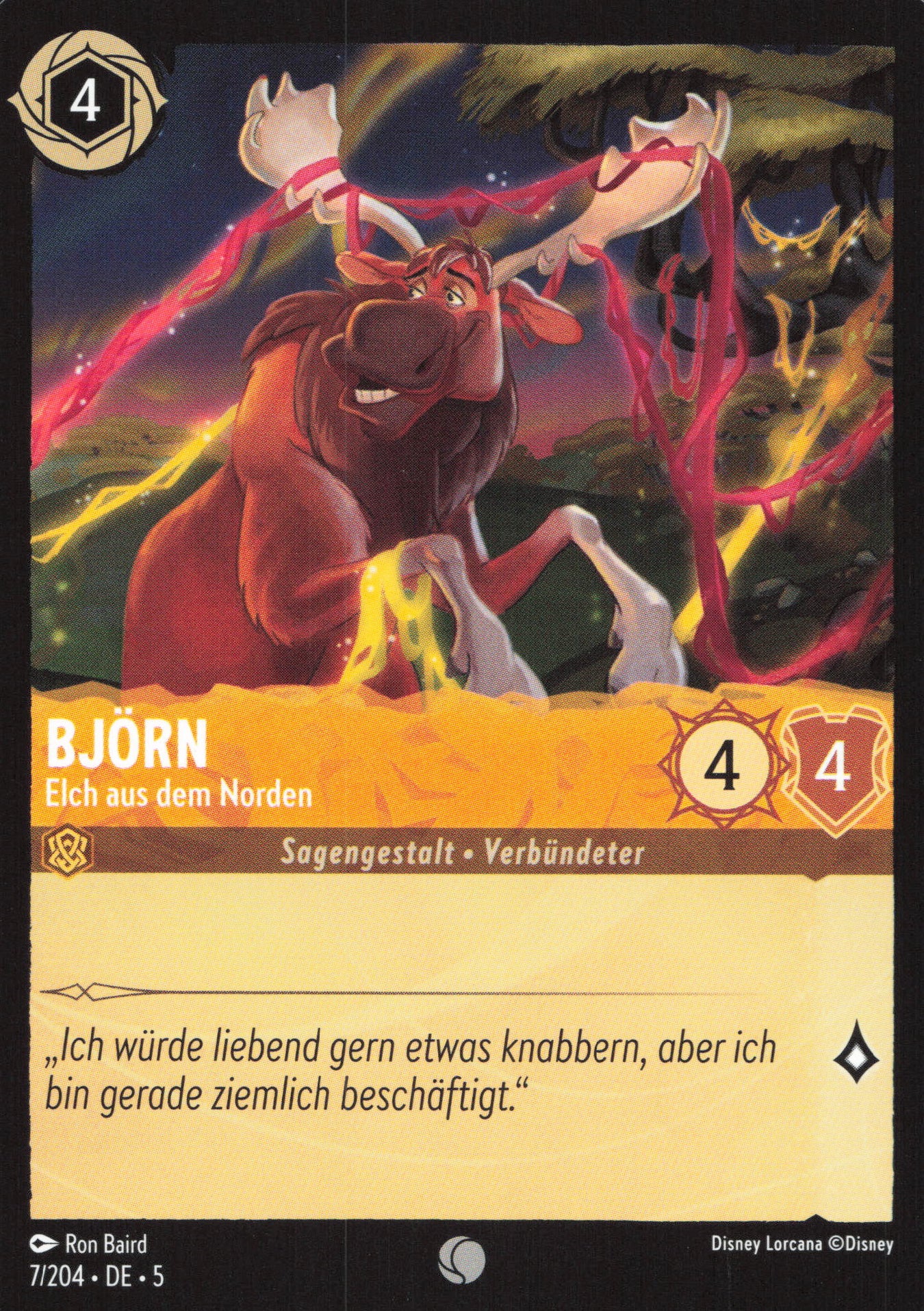 Alle Björn Charakterkarten in Disney Lorcana