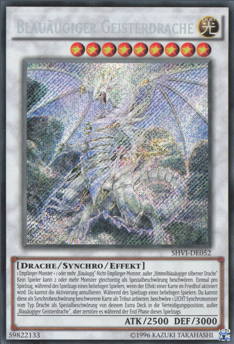 Blauäugiger Geisterdrache SHVI-DE052 Secret Rare