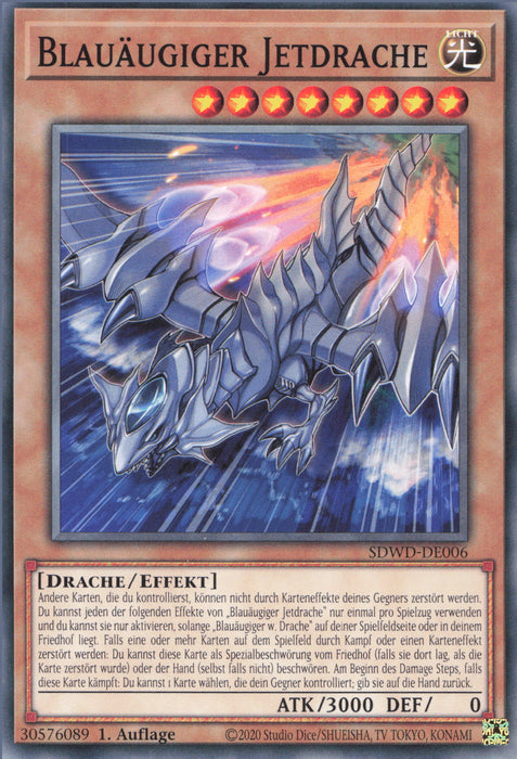 Blauäugiger Jetdrache SDWD-DE006 Common Deutsch