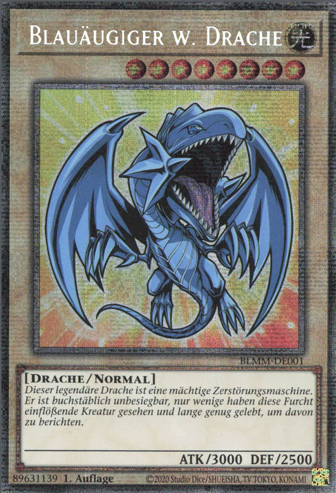 Blauäugiger w. Drache (V.2) BLMM-DE001 Starlight Rare Deutsch