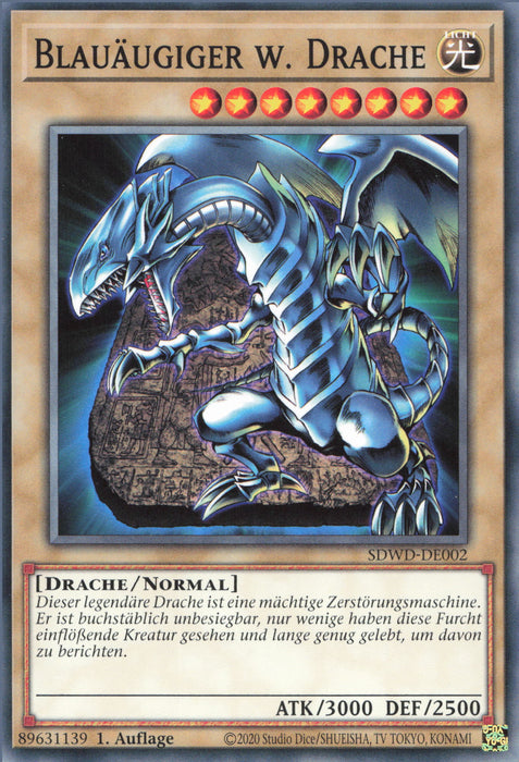 Blauäugiger w. Drache (V.2) SDWD-DE002 Common Deutsch