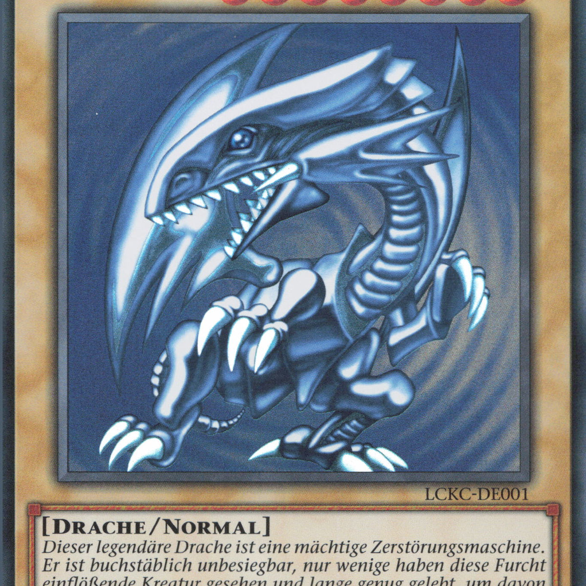 YUGIOH! BLAUÄUGIGER W. DRACHE (CT13-DE008) ULTRA RARE!!! (Gebraucht) In