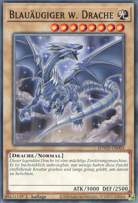 Blauäugiger w. Drache (V.3) SDWD-DE003 Common Deutsch