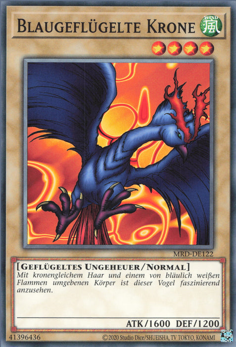 Blaugeflügelte Krone MRD-25TH-DE122 Common Deutsch