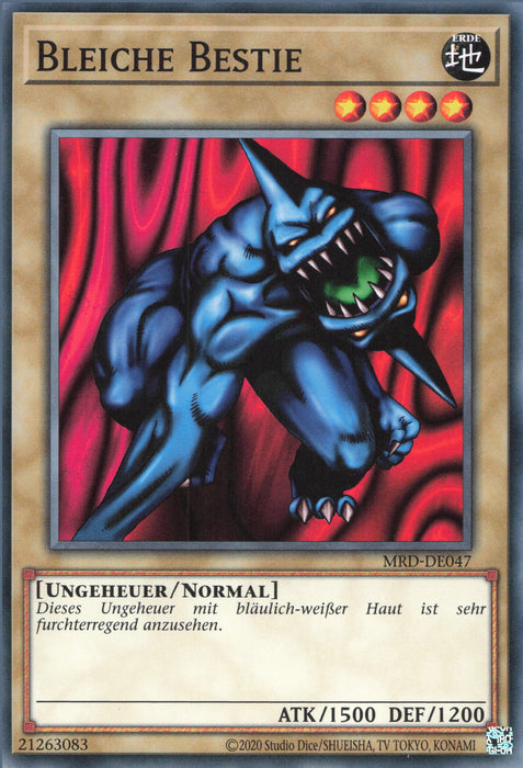 Bleiche Bestie MRD-25TH-DE047 Common Deutsch