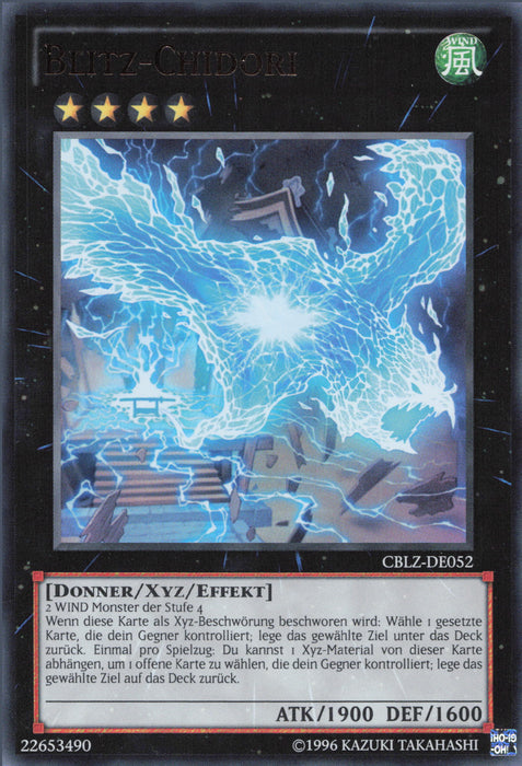 Blitz-Chidori (V.1) CBLZ-DE052 Ultra Rare Deutsch