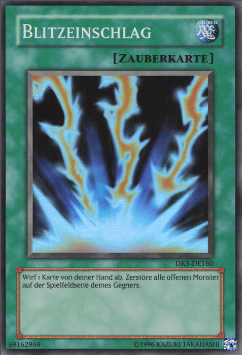 Blitzeinschlag DR3-DE160 Super Rare Deutsch