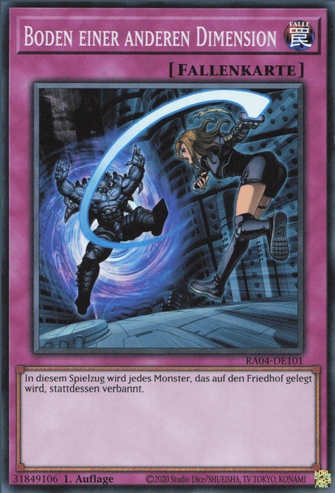 Boden einer anderen Dimension (V.1) RA04-DE101 Super Rare Deutsch
