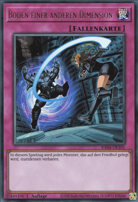 Boden einer anderen Dimension (V.2) RA04-DE101 Ultra Rare Deutsch