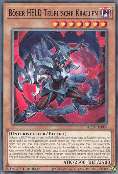 Böser HELD Teuflische Krallen ALIN-DE005 Common Deutsch