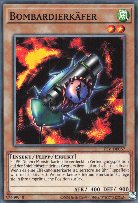 Bombardierkäfer PSV-25TH-DE087 Common Deutsch