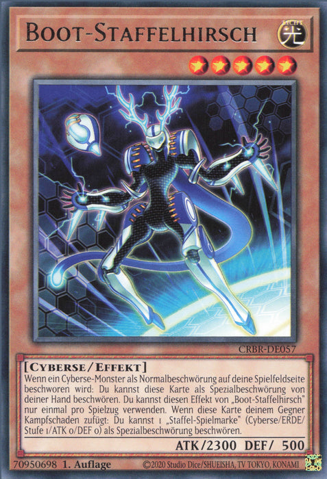 Boot-Staffelhirsch (V.1) CRBR-DE057 Rare Deutsch
