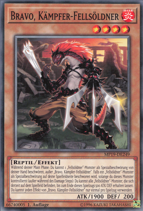 Bravo, Kämpfer-Fellsöldner MP19-DE249 Common Deutsch