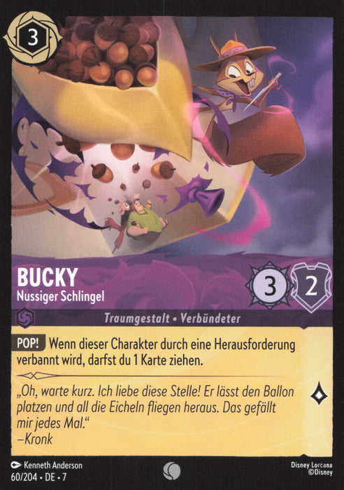 Bucky - Nussiger Schlingel 7ARI-060 Common Deutsch