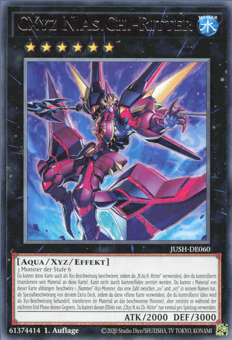 CXyz N.As.Ch.-Ritter JUSH-DE060 Rare Deutsch