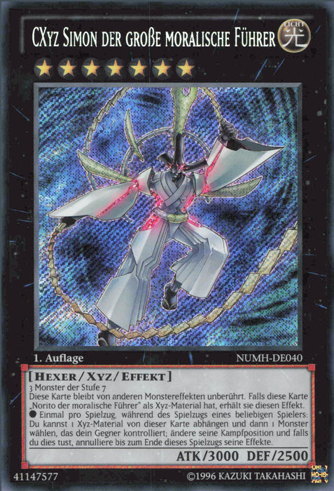 CXyz Simon der Große moralische Führer NUMH-DE040 Secret Rare