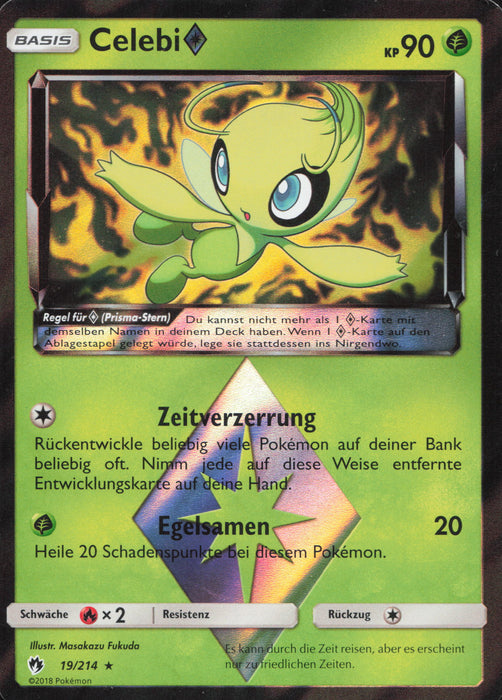 Celebi ◇ LOT-19 Holo Rare Deutsch