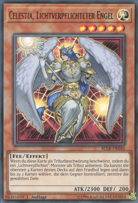 Celestia, Lichtverpflichteter Engel BLLR-DE040 Ultra Rare