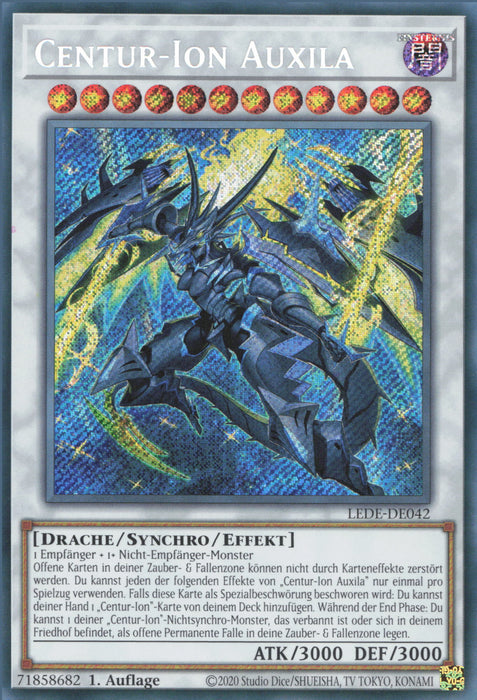 Centur-Ion Auxila (V.1) LEDE-DE042 Secret Rare Deutsch