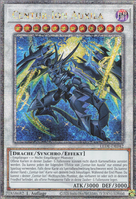 Centur-Ion Auxila (V.2) LEDE-DE042 Quarter Century Secret Rare Deutsch