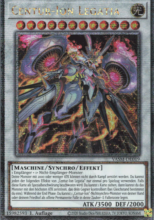 Centur-Ion Legatia (V.3) VASM-DE019 Quarter Century Secret Rare Deutsch
