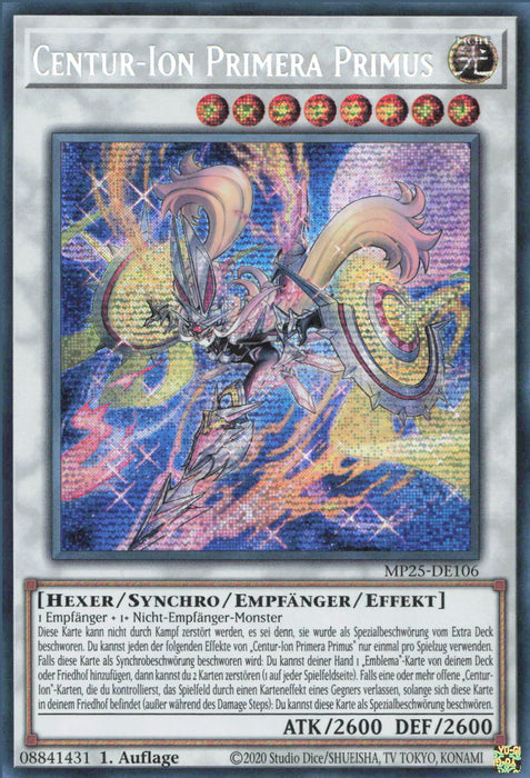 Centur-Ion Primera Primus MP25-DE106 Secret Rare Deutsch