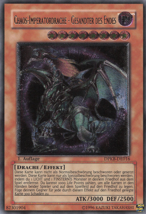 Chaos-Imperatordrache - Gesandter des Endes DPKB-DE016 Ultimate Rare Deutsch