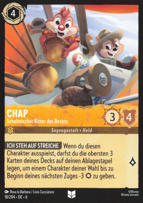 Chap - Schelmischer Ritter des Rechts 6AZS-018 Uncommon Deutsch