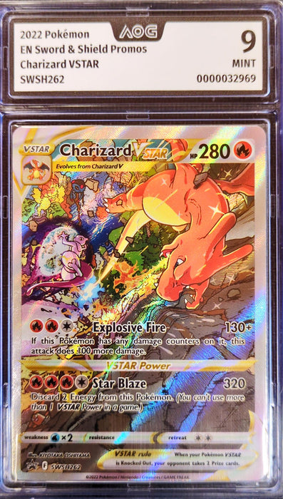 Charizard VSTAR SWSH-262 Promo Englisch AOG-9