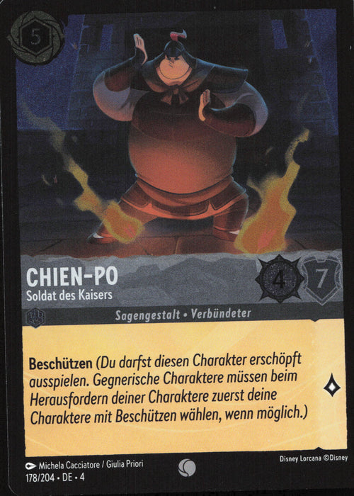 Chien-Po - Soldat des Kaisers 4URS-178 Common Deutsch